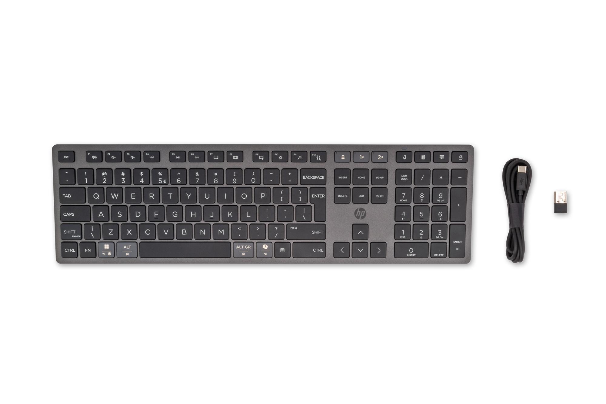 HP Tastiera wireless ricaricabile multidispositivo 720