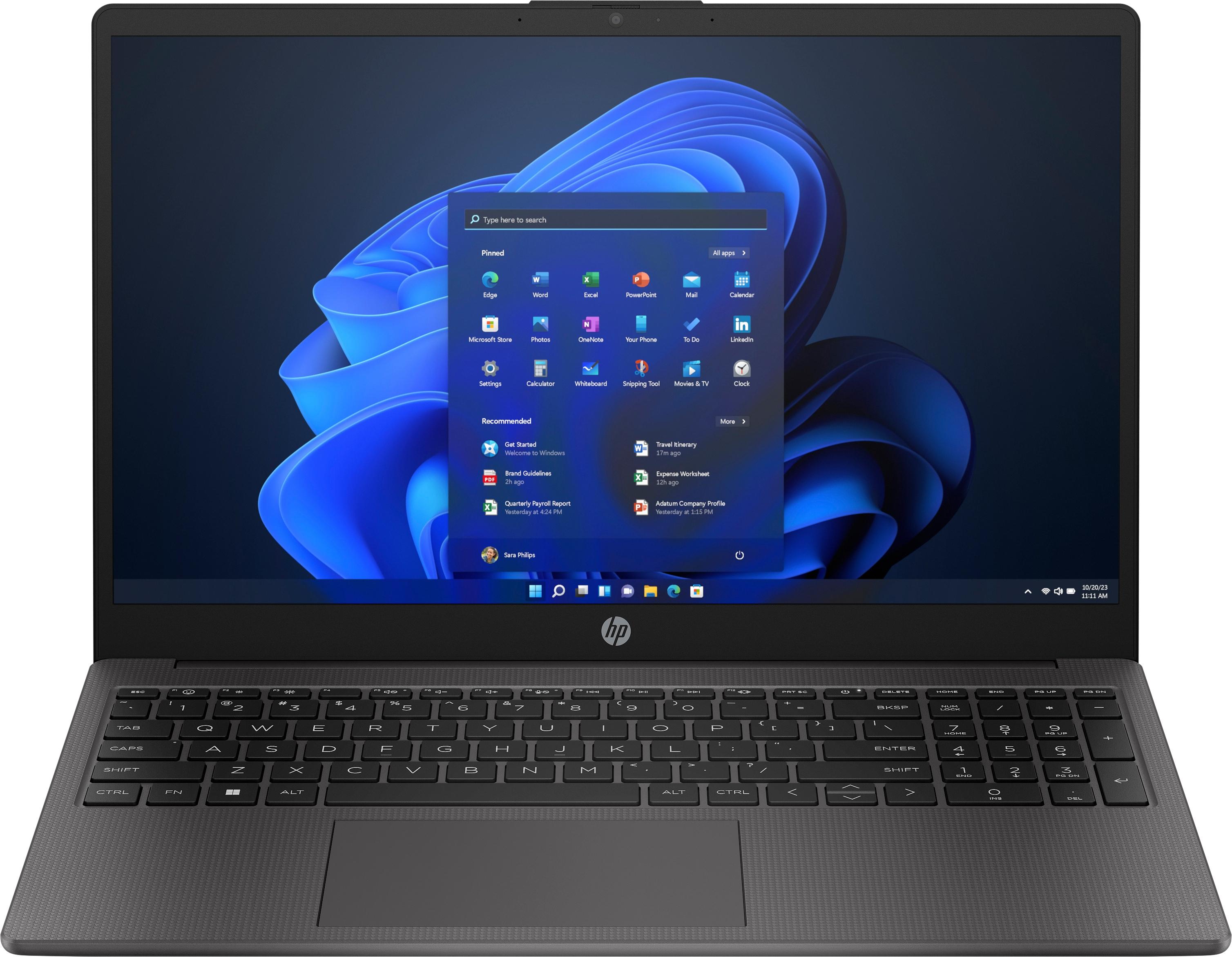 HP 250 G10 Intel Core i5 i5-1334U Computer portatile 396 cm (15.6") Full HD 8 GB DDR4-SDRAM 512 GB SSD Wi-Fi 6 (802.11ax) Windo