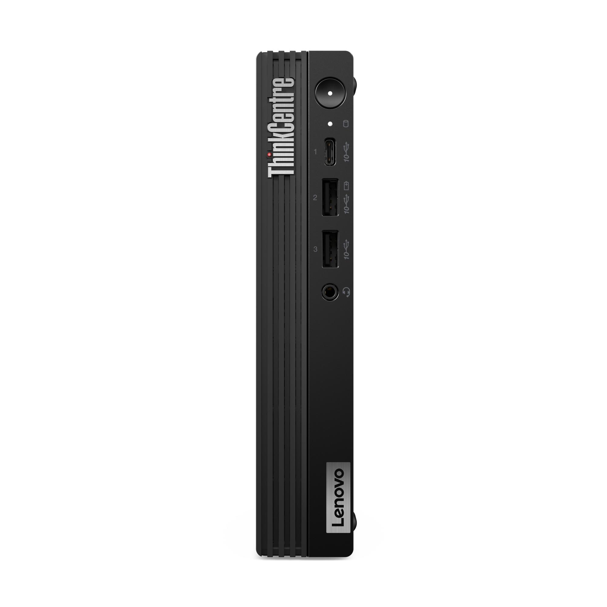 Lenovo ThinkCentre M75q Gen 5 AMD Ryzen 3 8300GE 8 GB DDR5-SDRAM 256 GB SSD Windows 11 Pro Mini PC Nero
