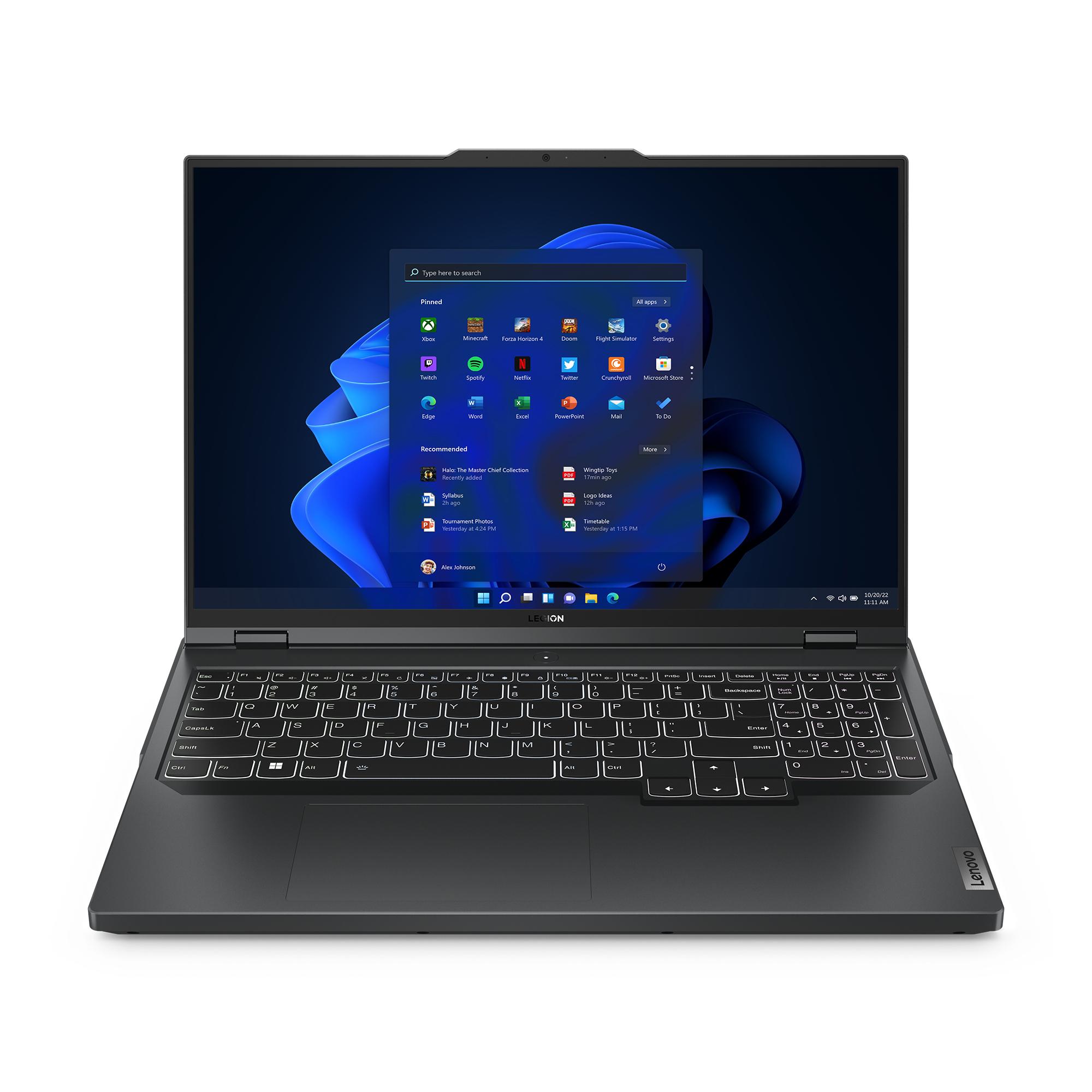 Lenovo Legion Pro 5 16ARX8 AMD Ryzen™ 9 7945HX Computer portatile 40,6 cm (16") WQXGA 32 GB DDR5-SDRAM 1 TB SSD NVIDIA GeForc