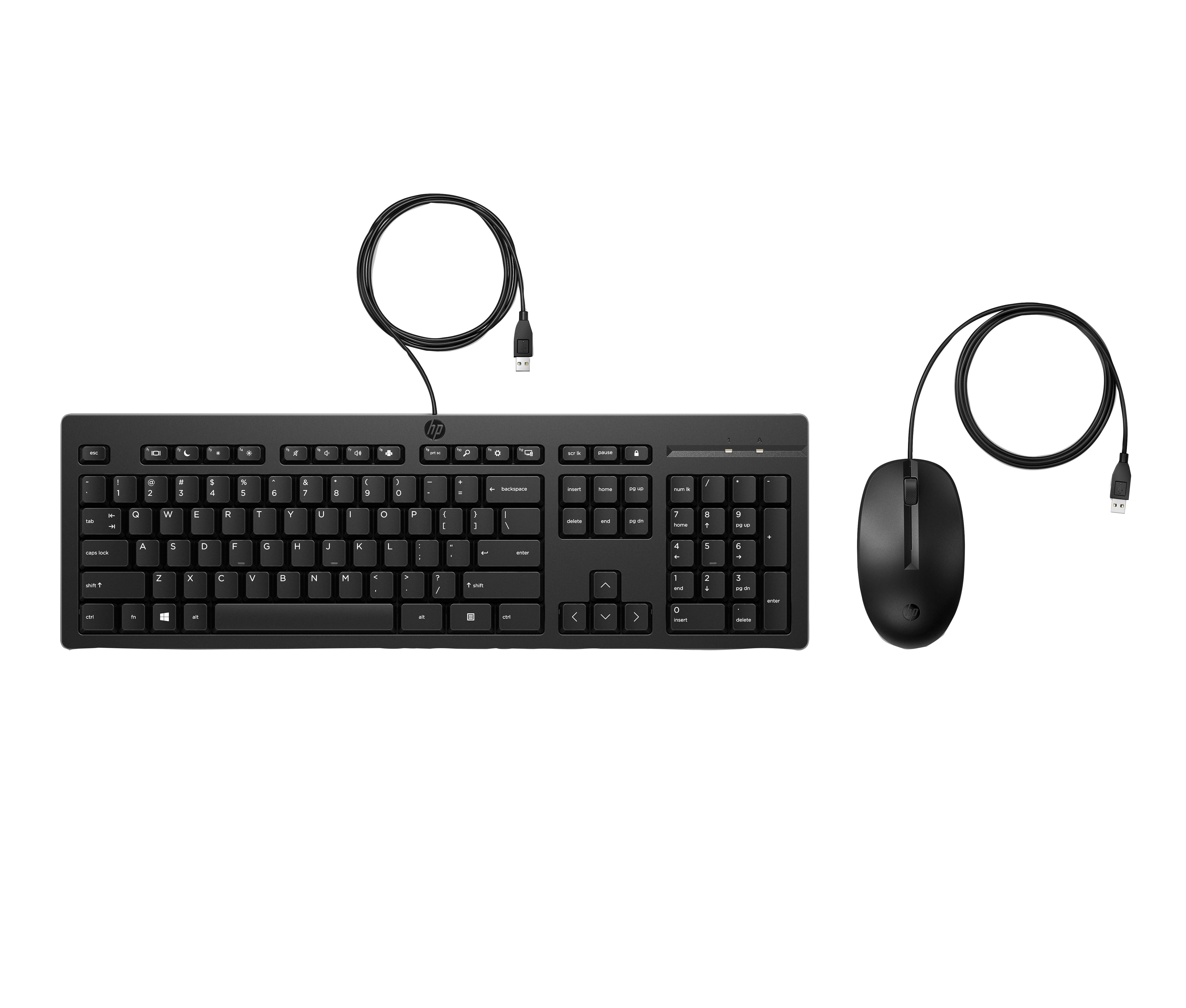 HP Mouse e tastiera 225 Wired