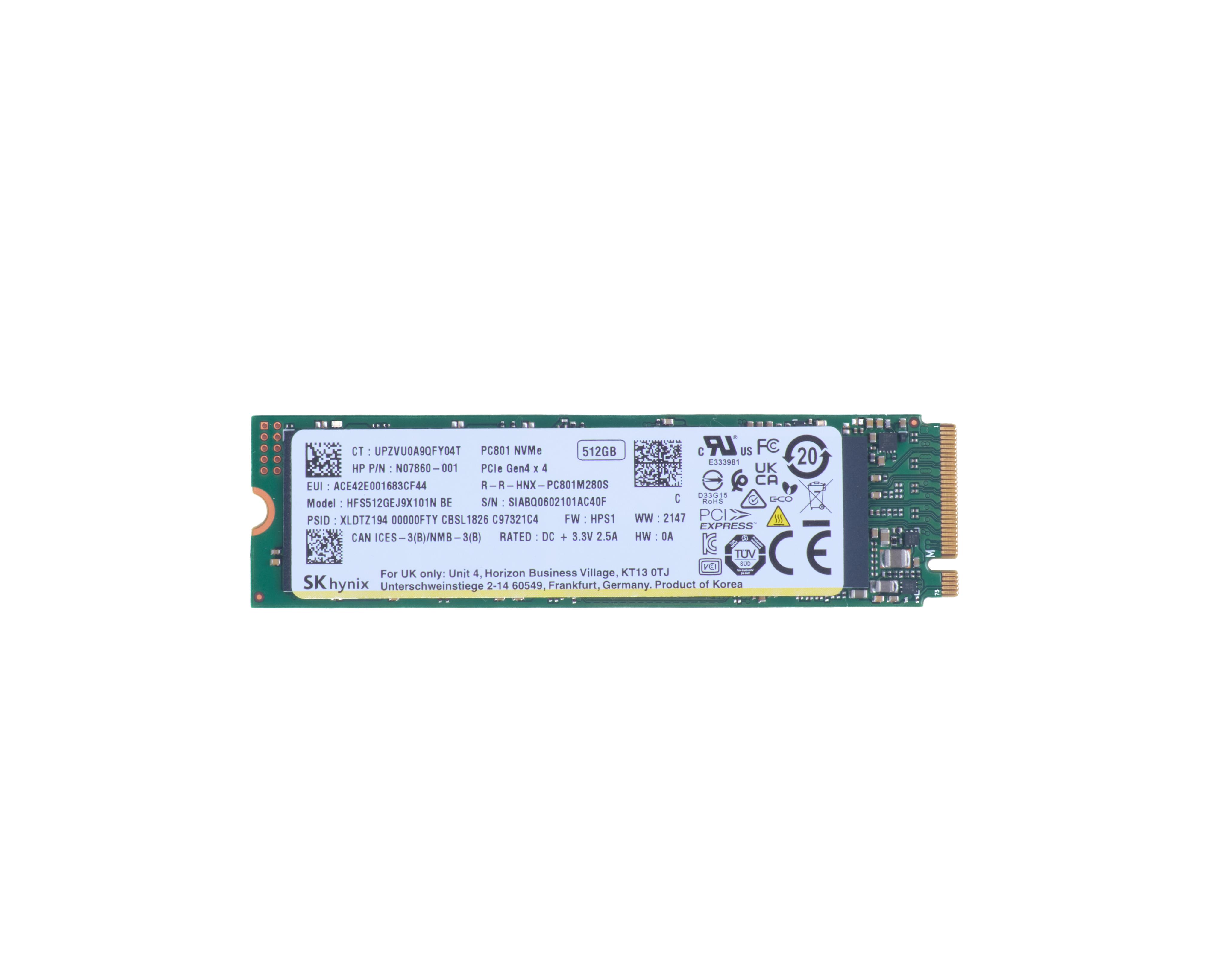HP Unità SSD PCIe-4x4 da...