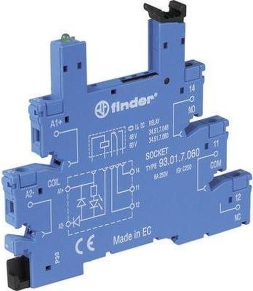 Zoccolo relè Finder con...