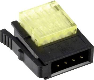 Connettore di flusso debole 3M Flexibile 014-025 mm Rigido 014-025 mm Numero polo 4 Miniclamp 1 St. ORA (37104-3163-000 FL)