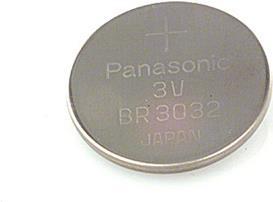 Batteria non ricaricabile al litio Panasonic BR3032 da 3 V (BR3032)