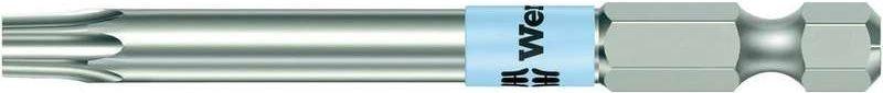 Wera Torx BO BIT in acciaio inossidabile con foro 05 071094 001 TR 30 63 mm (1/4 ") Six Cant DIN 3126-C (05 071094 001)