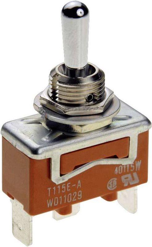 Panasonic Tilt Switch 250 V/AC 15 a 1 x on/aus/(uno) t115hulcsafj rasting/0/tostend 1 St. (T115Hulcsafj)