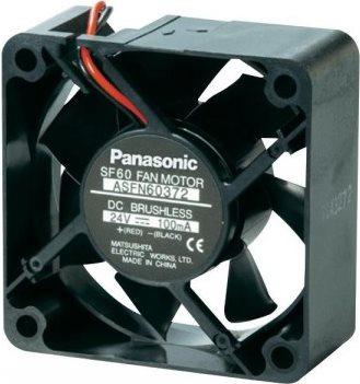 Panasonic DC Fan ASFN6 ASFN64371 (W X H X D) 60 x 60 x 25 mm Tensione operativa 12 V/DC (ASFN64371)