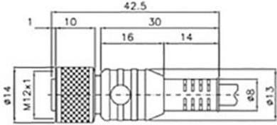 Cavo di collegamento DataLogic Versione CS-A1-02-G-05 (generale) cavo di collegamento (95A251270)