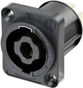 Neutrik NL4MPXX-UC CONNETTORE DI CONNETTORE DI CONNETTORE, Contatti Polyzen dritti (NUM): 4 Black 1 St. (NL4MPXX-UN)