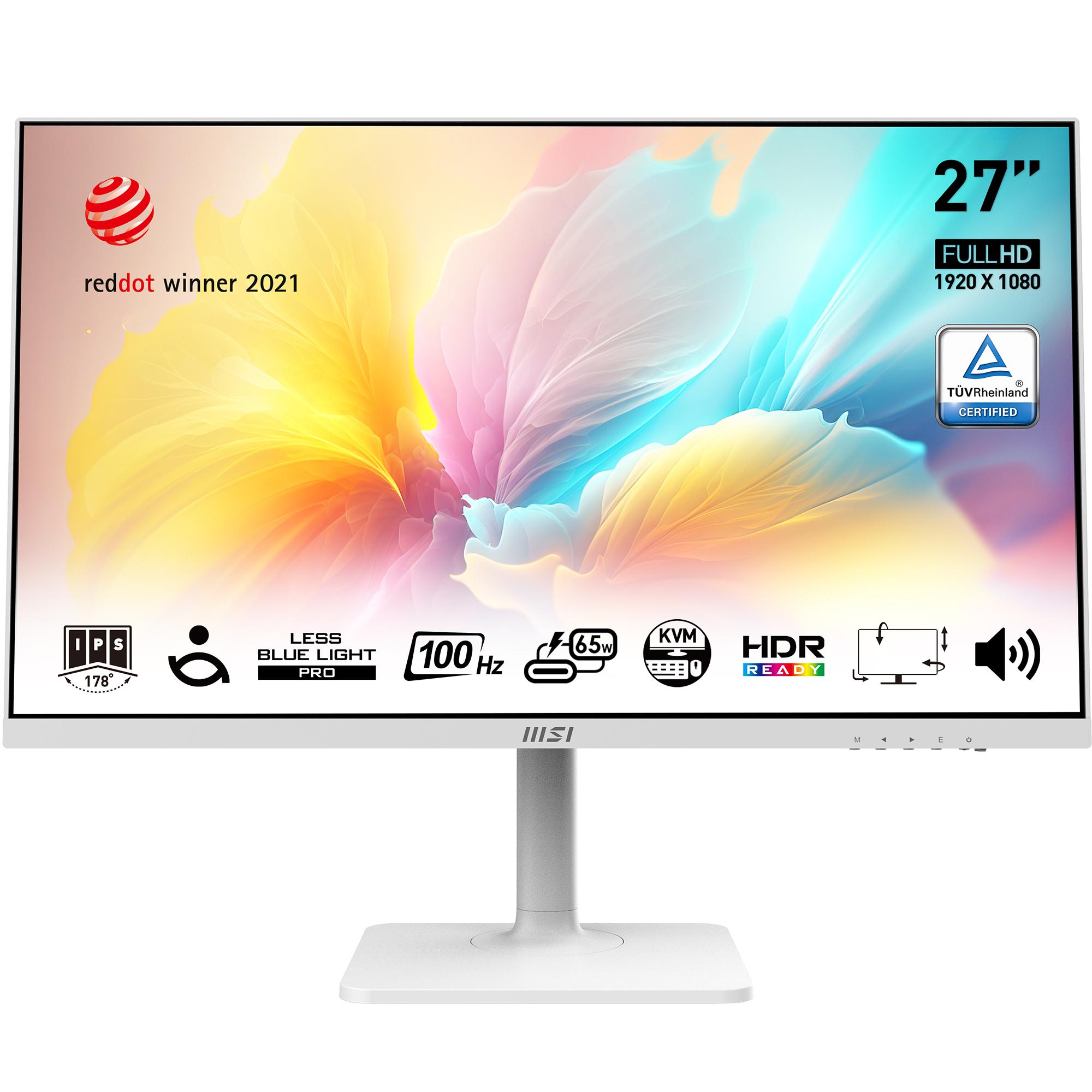MSI Modern MD272XPW Monitor...