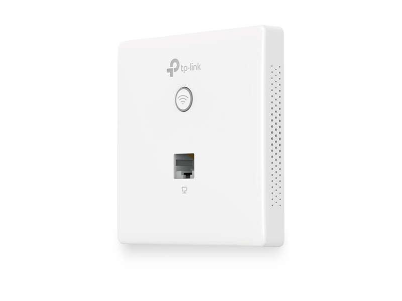 TP-Link EAP115-WALL punto accesso WLAN 300 Mbit/s Bianco Supporto Power over Ethernet (PoE)