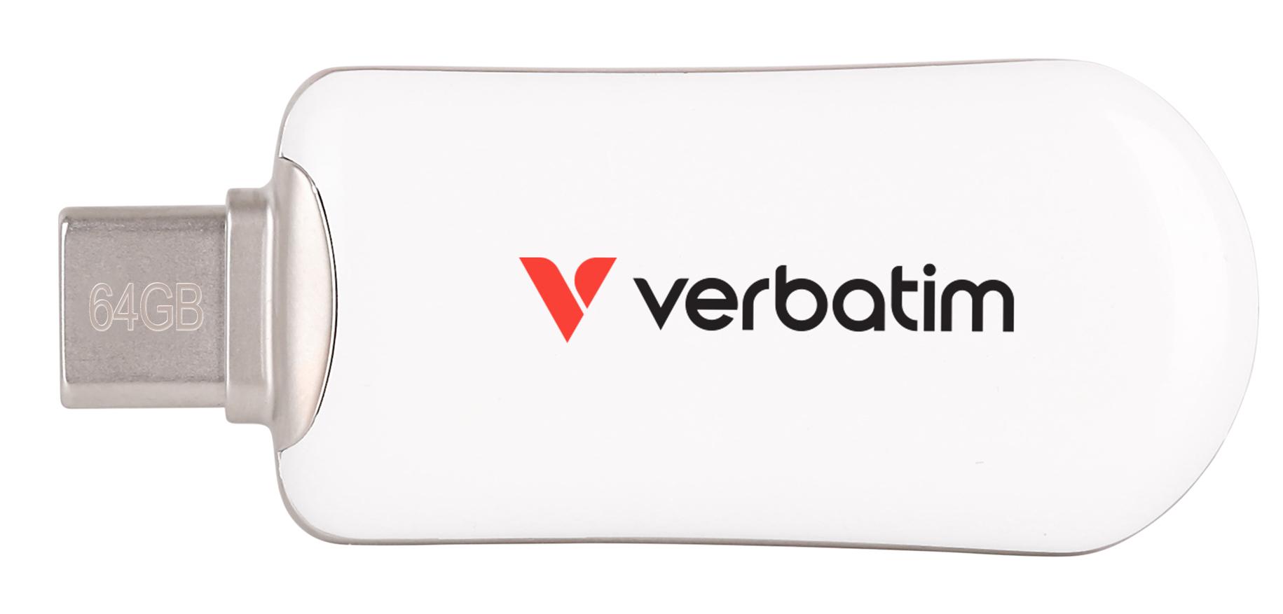 Verbatim 30228 unità flash USB 64 GB USB tipo-C 3.2 Gen 1 (3.1 Gen 1) Bianco
