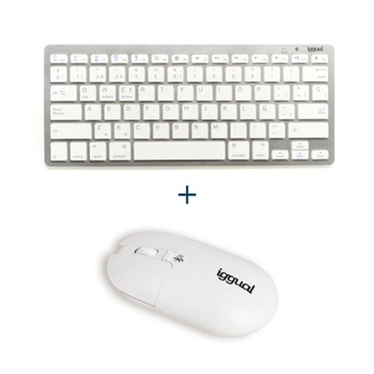 iggual Kit bundle tastiera + mouse Bluetooth YANG