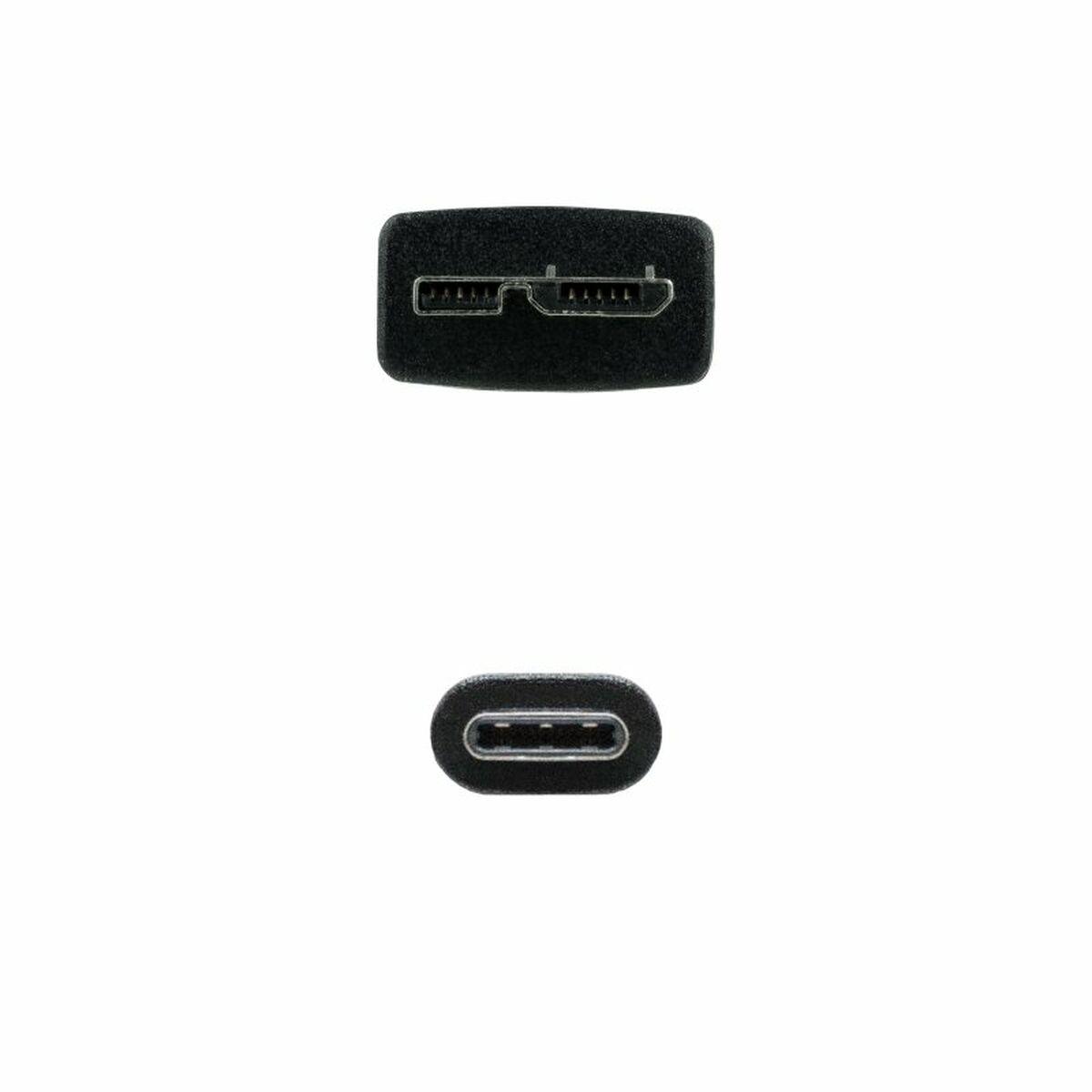 Cavo USB 3.0 nanocavo, USB-C/M-Micro B/M 1 m