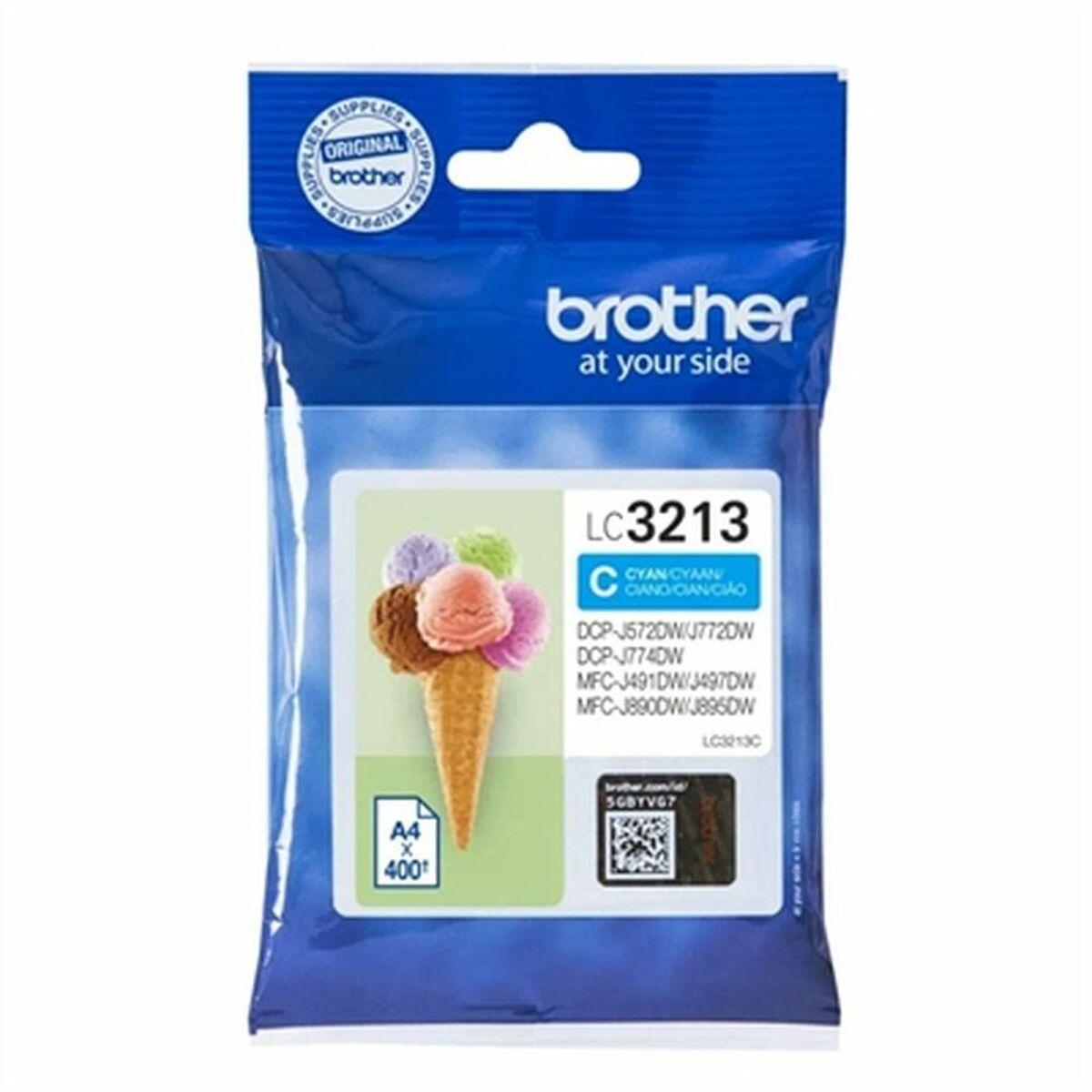 Cartuccia Brother LC3213C ciano