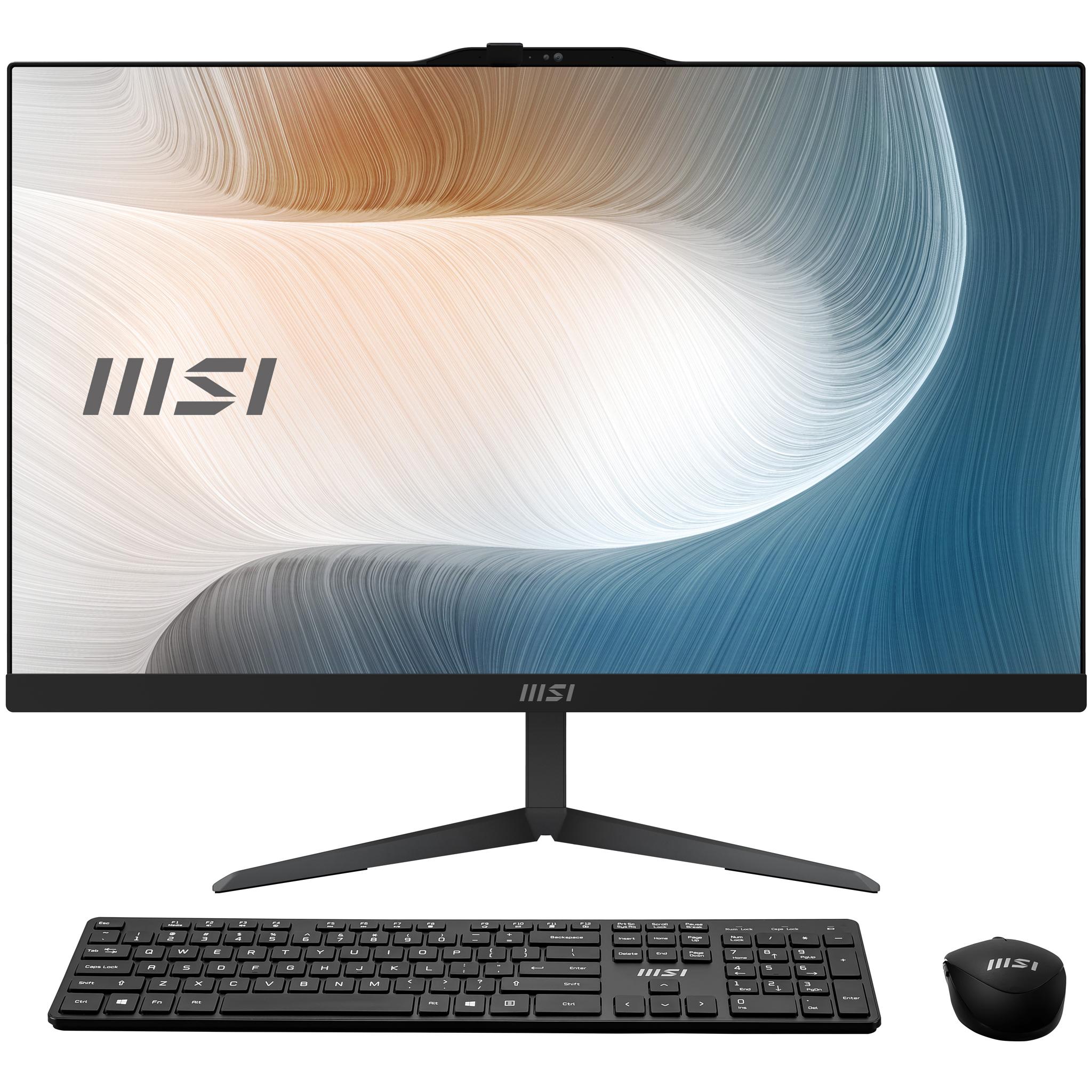 MSI Modern AM242 1M-1082FR Intel Core 5 120U 605 cm (23.8") 1920 x 1080 Pixel PC All-in-one 16 GB DDR5-SDRAM 512 GB SSD Windows