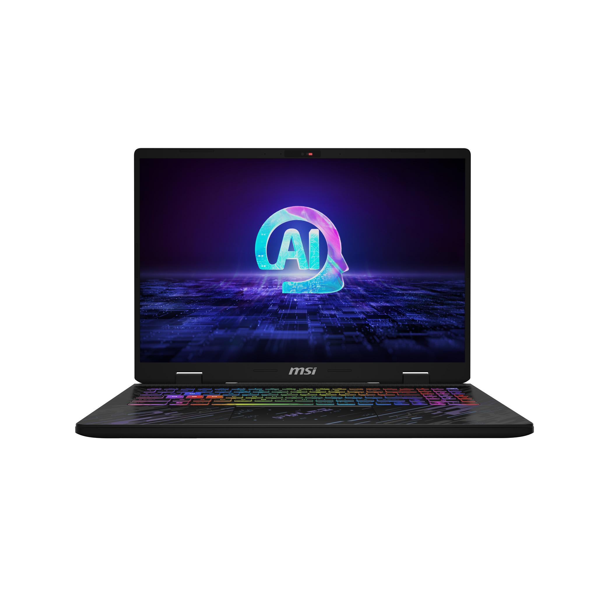 MSI Pulse 16 AI C1VFKG-005FR Intel Core Ultra 7 155H Computer portatile 406 cm (16") Quad HD 32 GB DDR5-SDRAM 1 TB SSD NVIDIA G