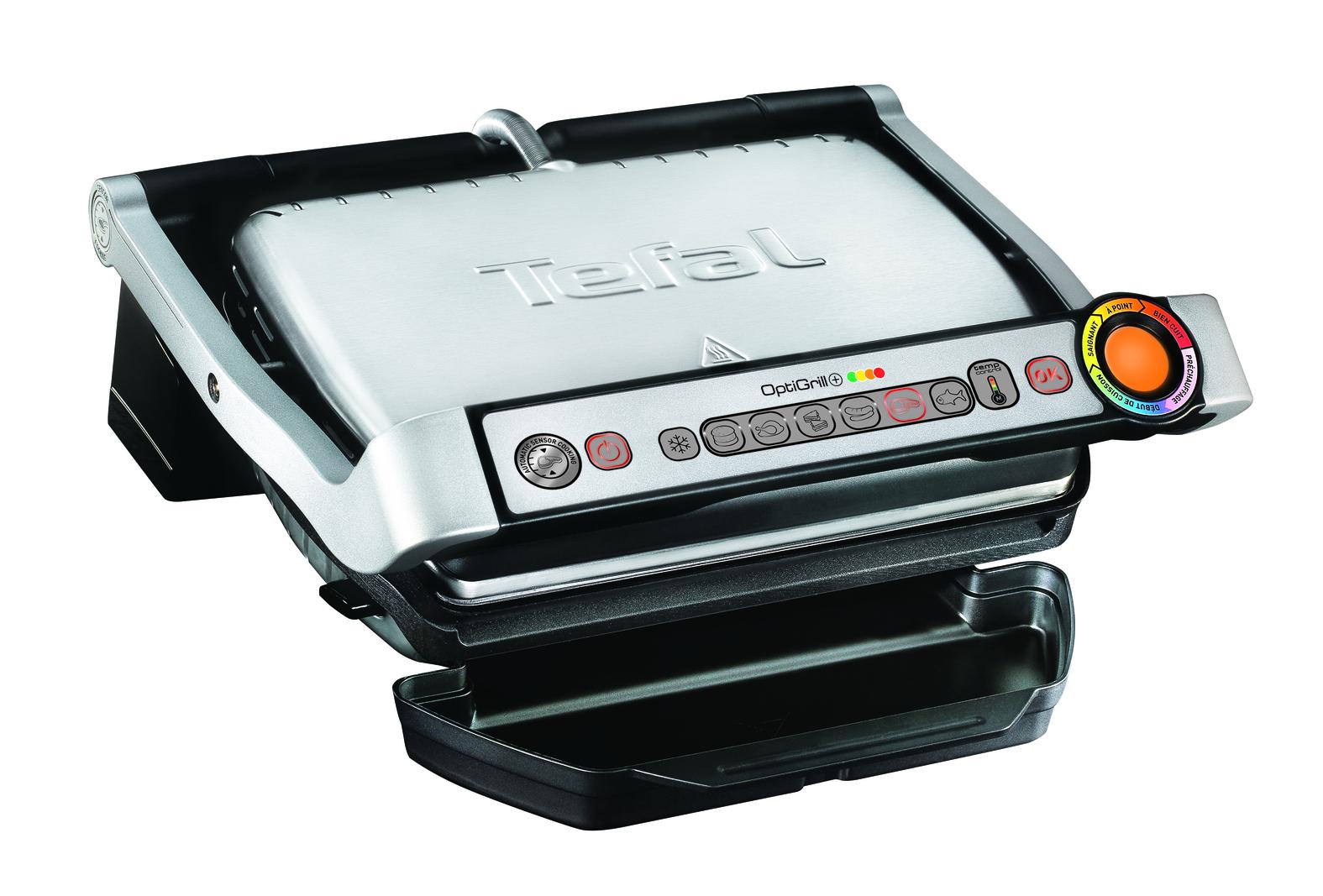 Leistung 2000W Grillflche 600cm Temperaturregelung 4-stufig ( 6 Automatikprogramme) Grillplatten antihaftbeschichtet abnehmb