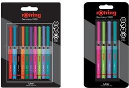 Rotring - fineliner [pakke med 4]