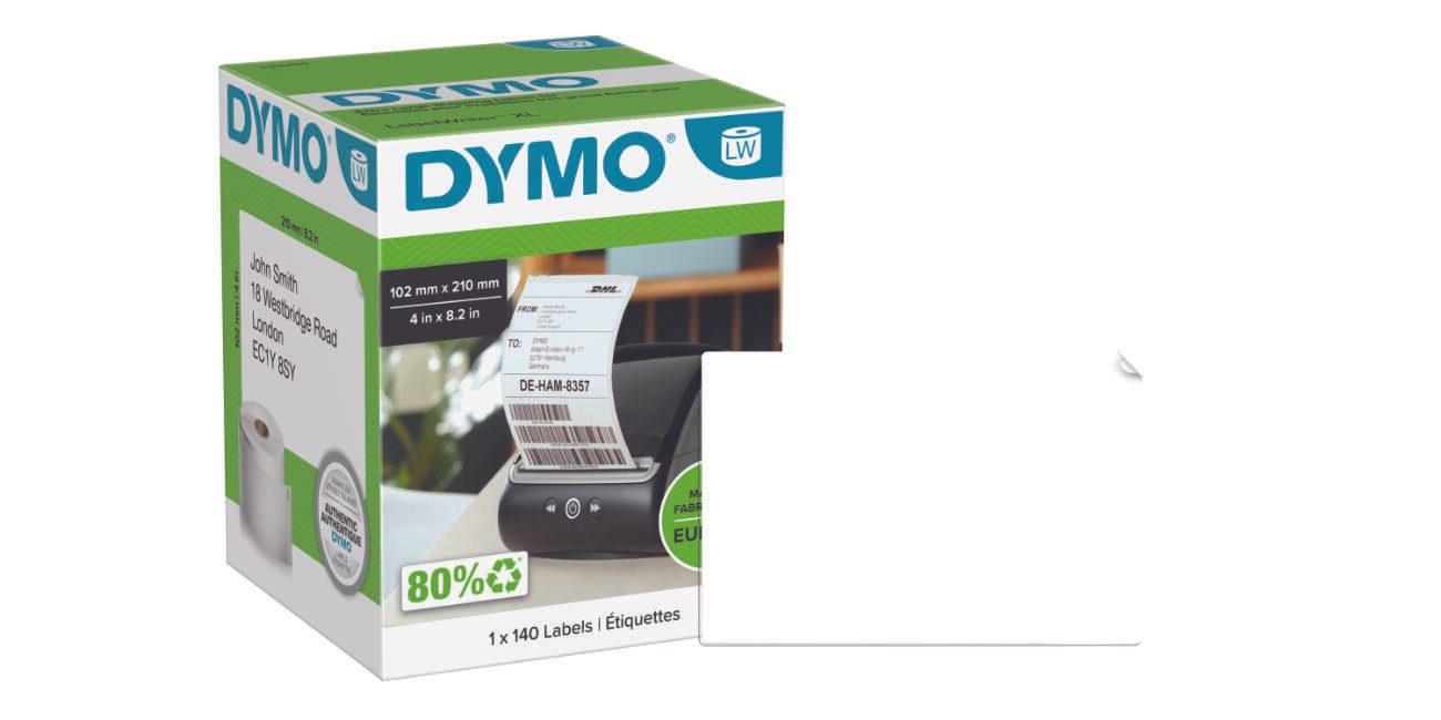 DYMO 2166659 etichetta per stampante Bianco (Dymo LabelWriter Self Adhesive DHL Shipping Labels 102x210mm Roll of 140 Labels 21