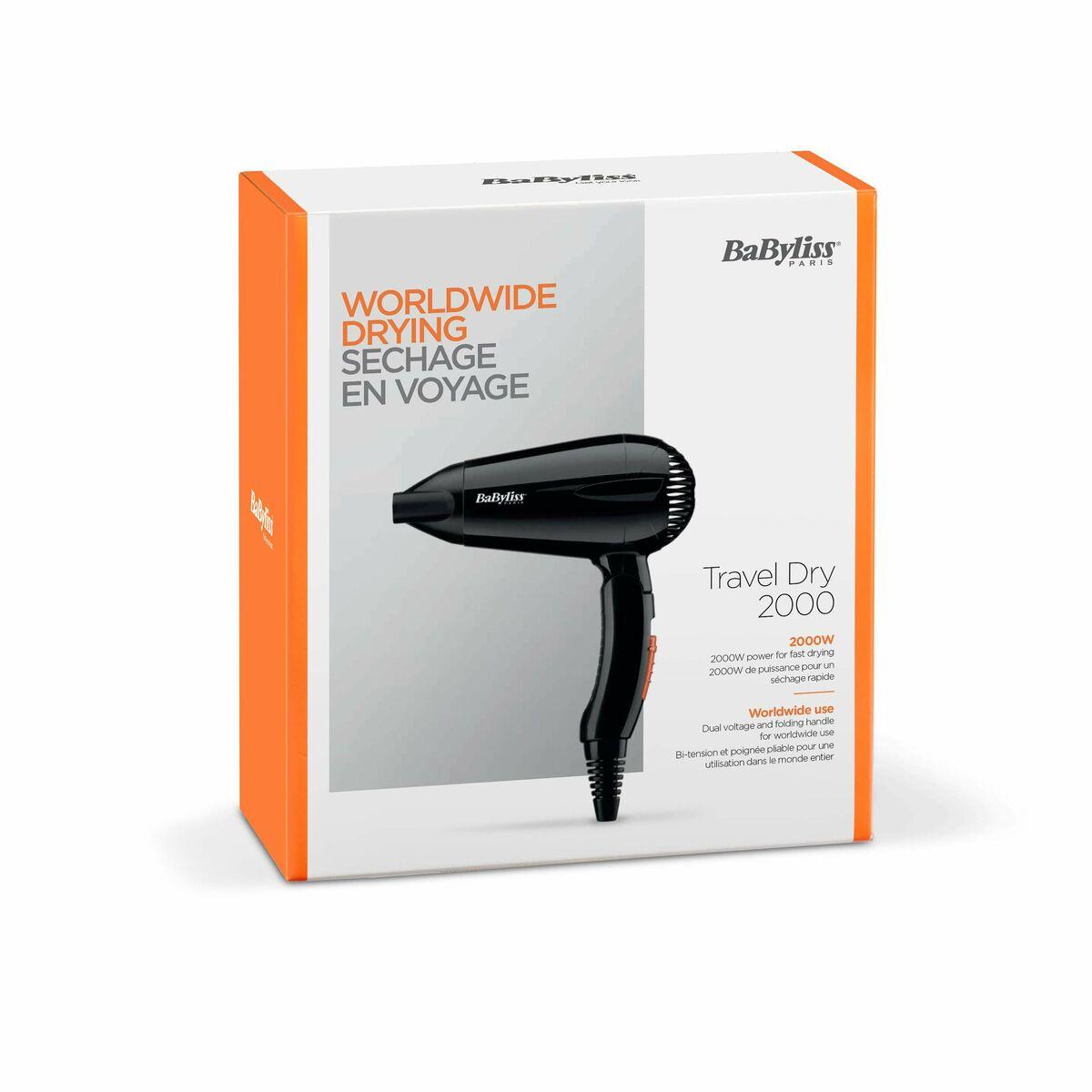 BaByliss Indurente 5344E Travel Dry 2000