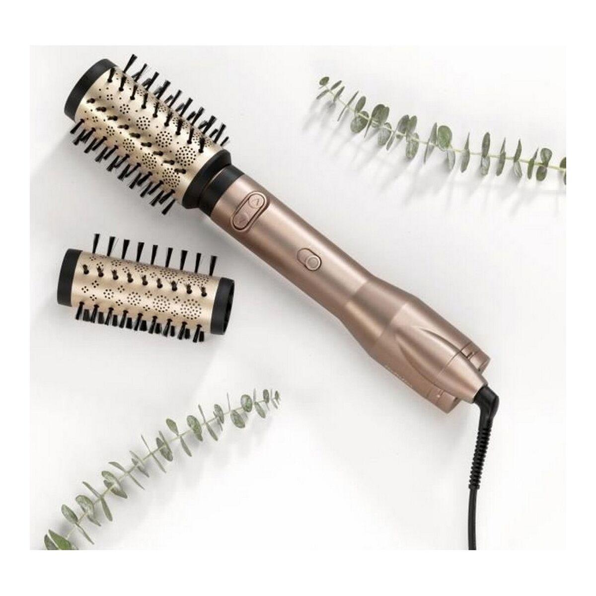 Babyliss AS952E Spazzola ad aria calda rotante doppia per capelli grandi Champagne