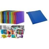 Elba Ringbuch "Elba School Life", din A4, 2 -ring, pp di larghezza posteriore: 30 mm, realizzato in plastica forte - 18 pezzi (
