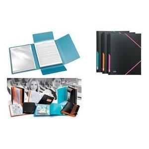 ELBA 400018512 - Black - Blue - Orange - Pink - Polypropilene (PP) - A4 - Ritratto - Vesta da scrivania - Cartella del file Box