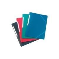 Cartella di clipping ad angolo Elba Memphis, Din A4, da PP, Ordinata, forza: 0,5 mm, con etichetta di lettere, - 10 pezzi (4800