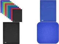 Elba Viewbook Osmosi, con 60 copertine, Din A4 colorato, realizzato in polipropilene 0,5 mm, apertura innovativa della manica -