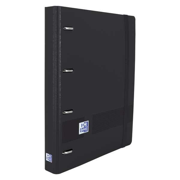 Oxford Europeanbinder Live & Go 4 Rings Cartella A4 con 5x5mm e 4 Sostituzione di perforazione - Capo in plastica resistente -