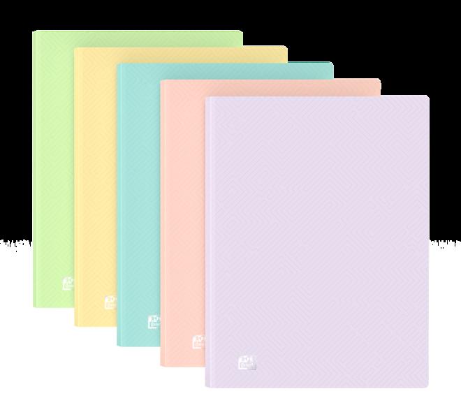 Oxford A4 20F PP TR Past St - Quaderno con Copertina Rigida - Formato A4 - 20 Fogli - Carta Resistente - Design Moderno ed Eleg