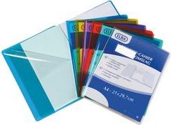 Elba Heast Shoner Din A4, realizzato in PVC 0,22 mm, trasparente incolore, con un ampio lembo, 210 x 297 mm - 10 pezzi (517 -2i