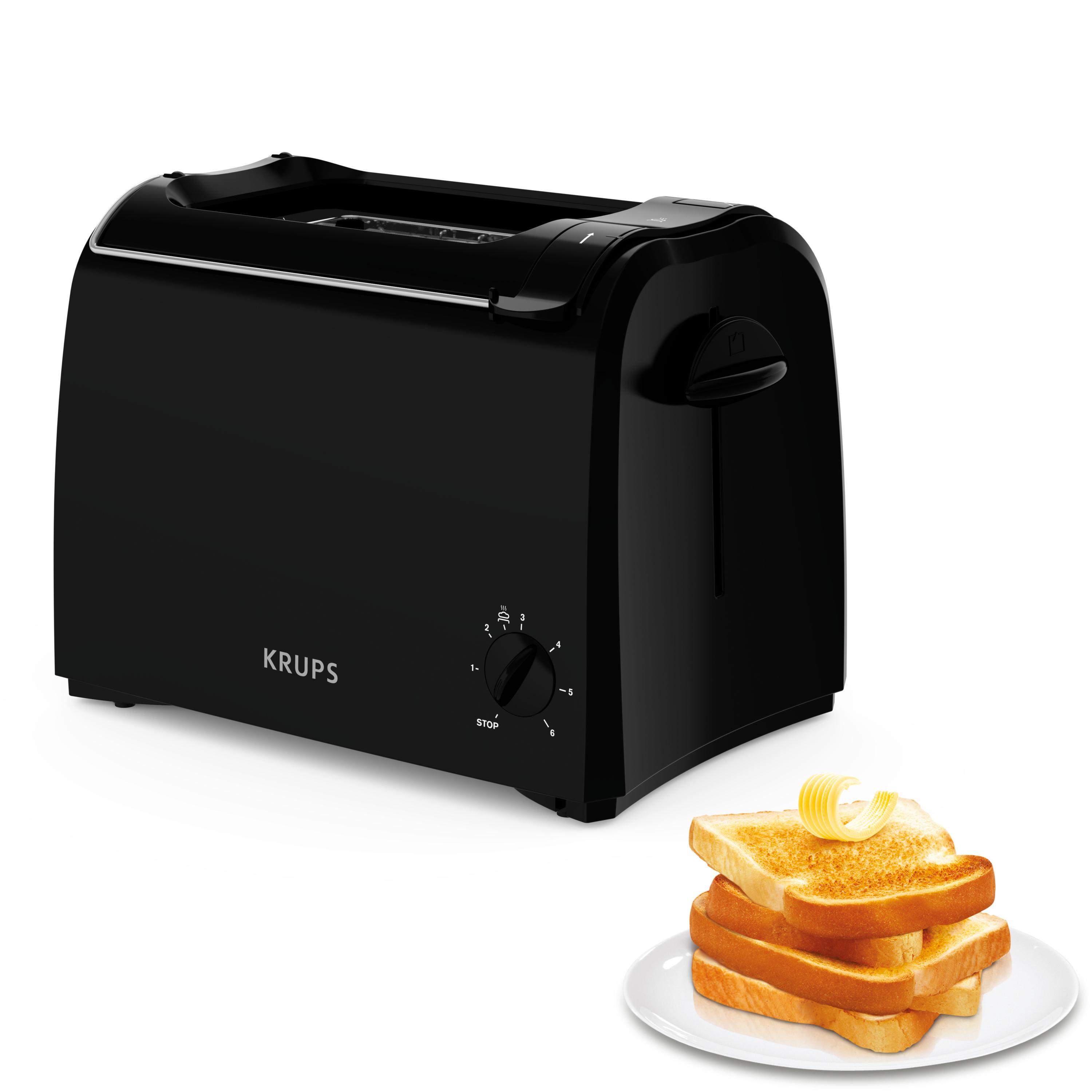 Krups Proaroma KH1518 6 2 fetta/e 850 W Nero