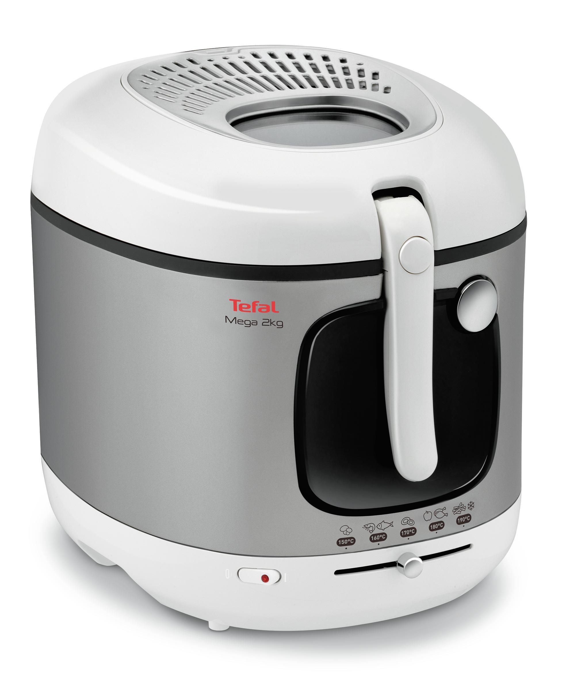 Tefal FR4800 Singolo Indipendente 2100 W Friggitrice Acciaio inox, Bianco