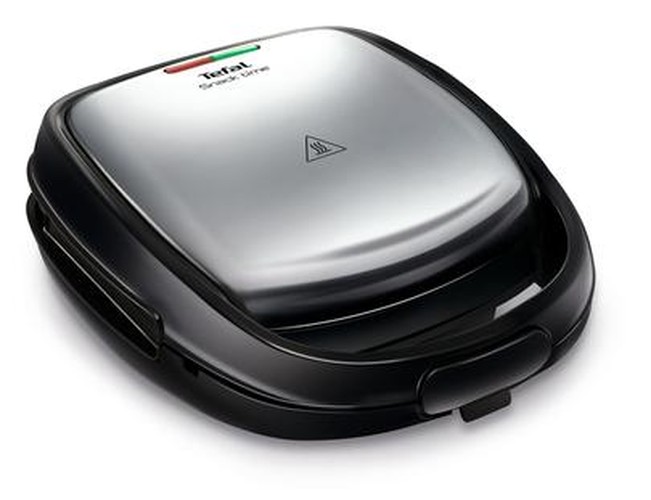 Tefal SW342D38 crepiera 2 crepe Nero, Acciaio inox