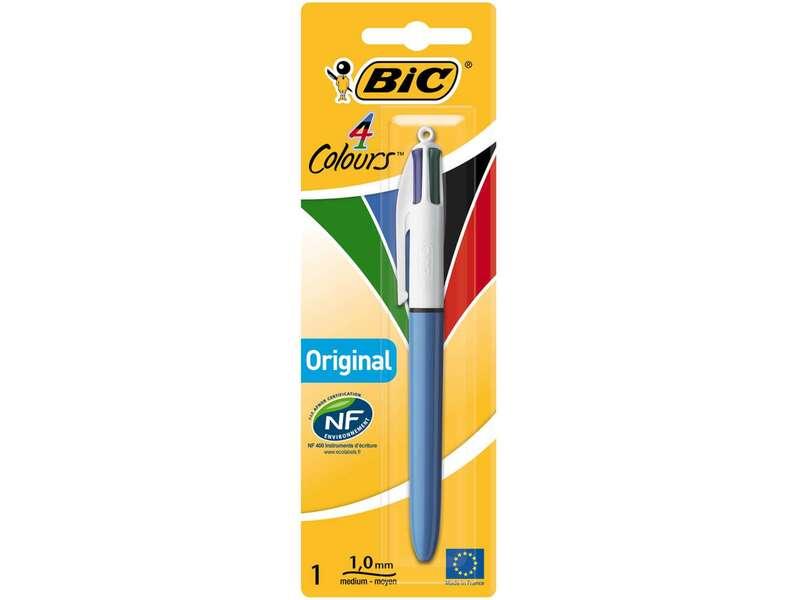 Penna a sfera retrattile BIC 4 Colori Original - Punta media 10 mm