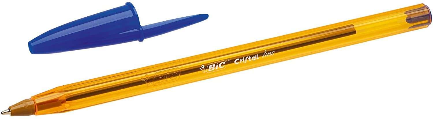 Penna a sfera fine Bic Crystal Crystal Originale - Punta rotonda