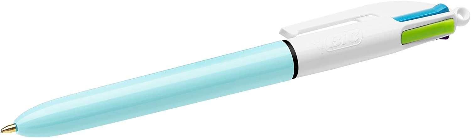 BIC 4 Colori divertenti Penna a sfera retrattile - Punta media 10 mm