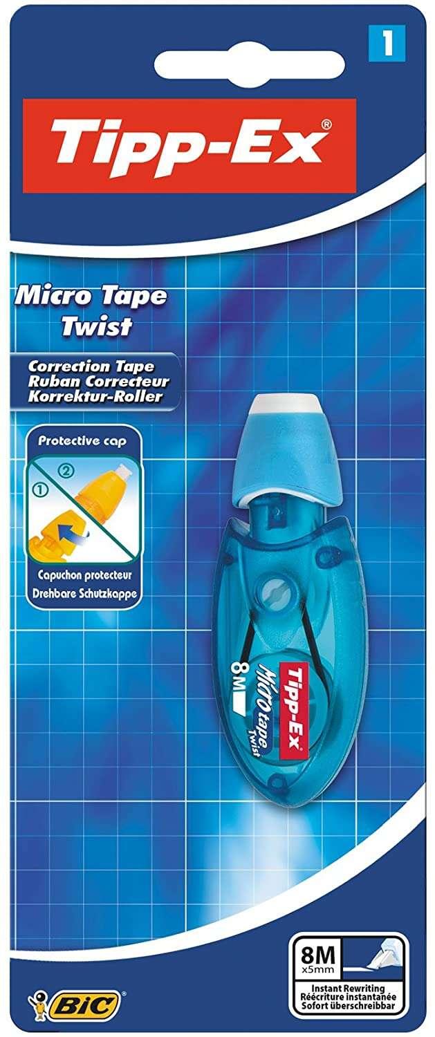 TUPP -EX Micro Tape Twist Nastro correttivo 5mm x 8m - Estremit rotante - Scrittura istantanea