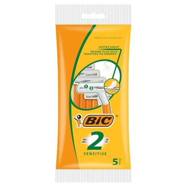 Bic Sensitive 2 confezioni da 5 confezioni da 2 confezioni e getta