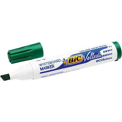 Velleda BIC 1751 Schede Ecolutions per ardesia - Smusso point - tratto tratto 3 mm e 5.5 mm - iniezione a base alcolica - Ecolo