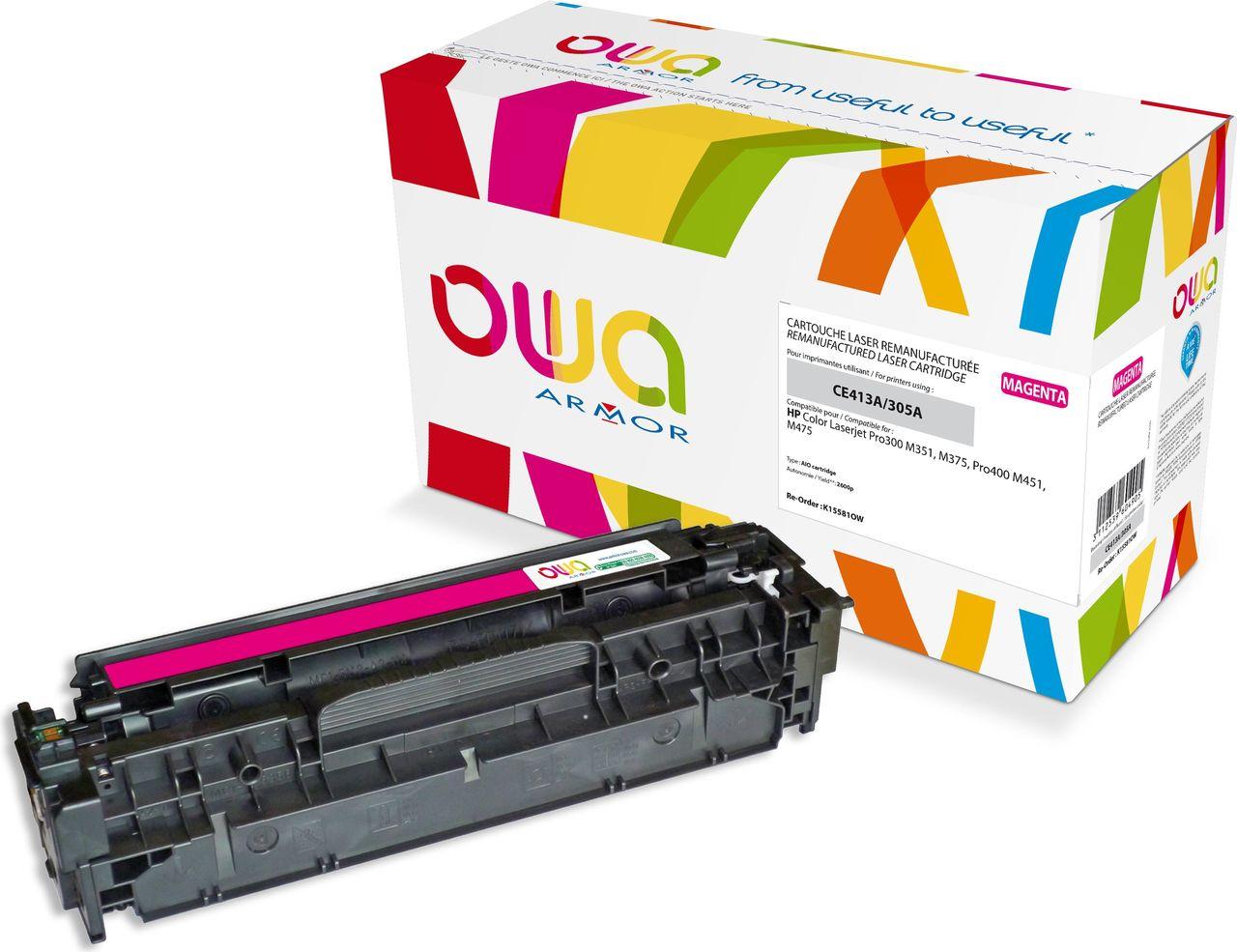 Cartuccia laser Armor K15581OW 2600 pagine Toner/cartuccia laser magenta (K15581OW)