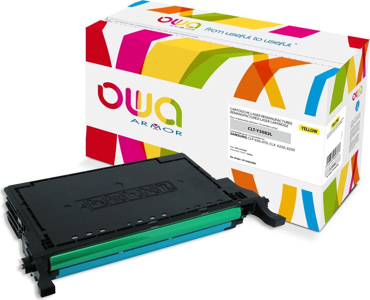 Giallo - compatibile - cartuccia toner (alternativa a Samsung Clt -Y5082L)