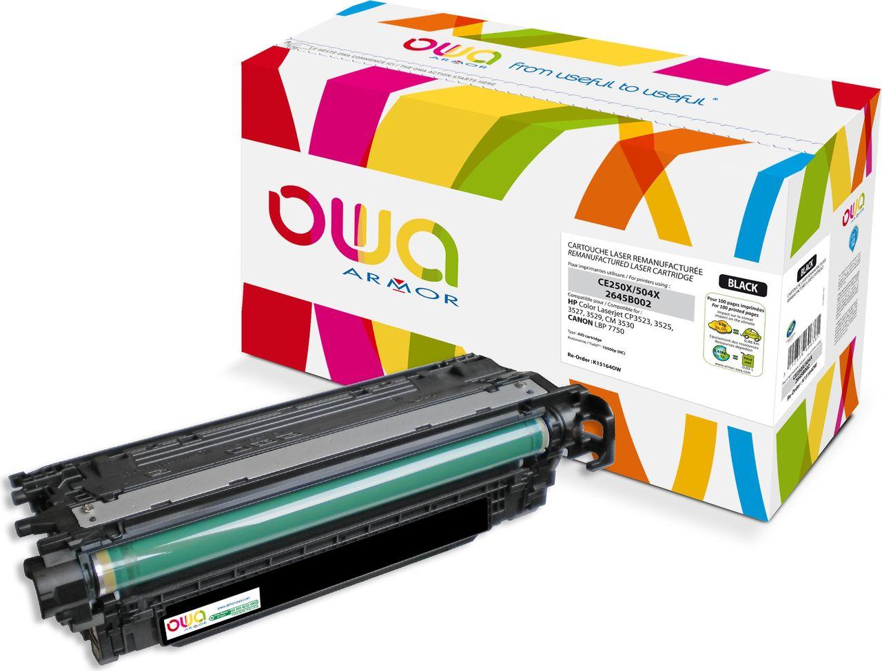Toner OWA compatibile con Canon 2645B002 Nero (10.500 p.)