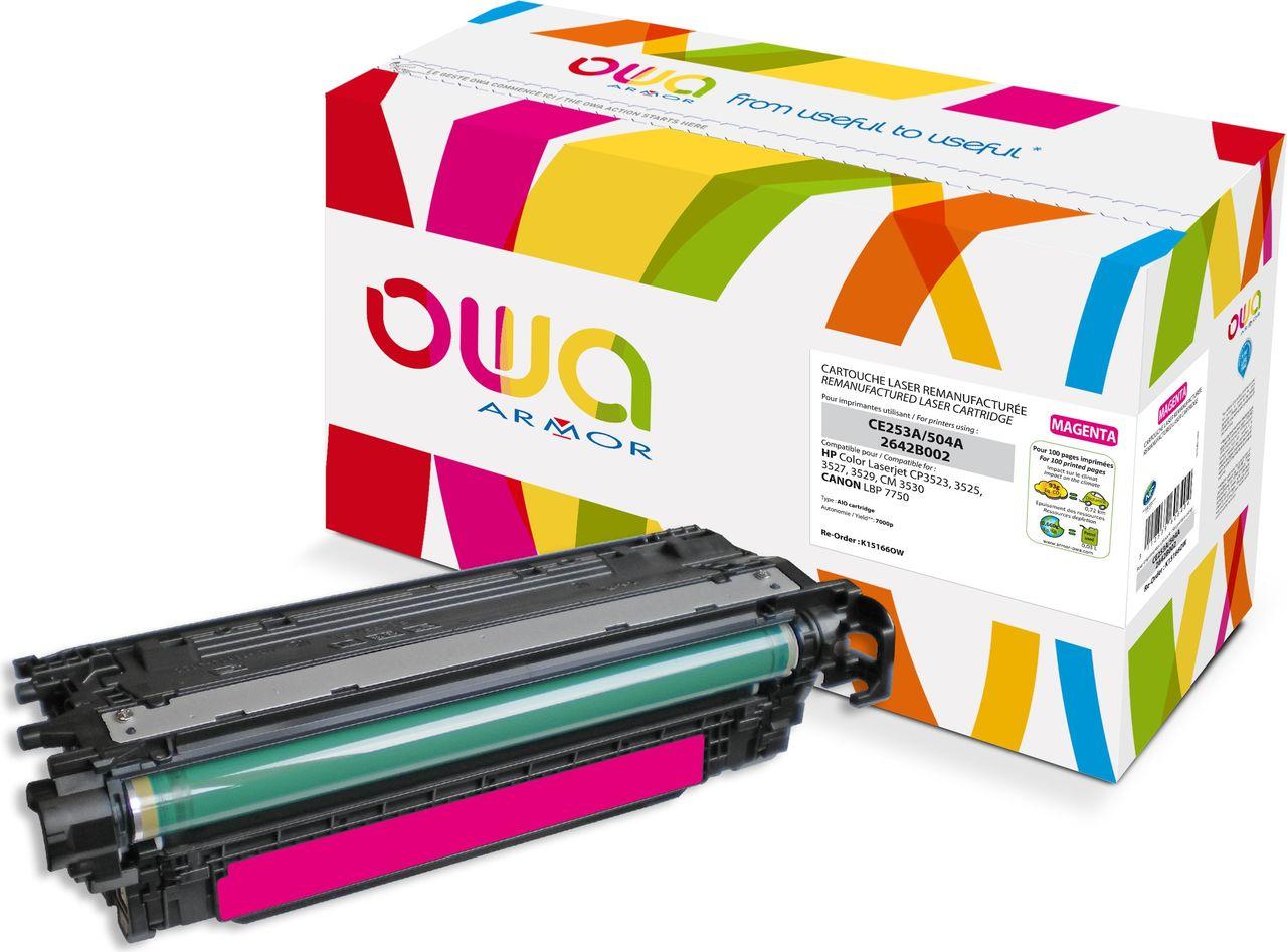 Toner OWA compatibile con Canon 2642B002 Magenta (7.000 p.)