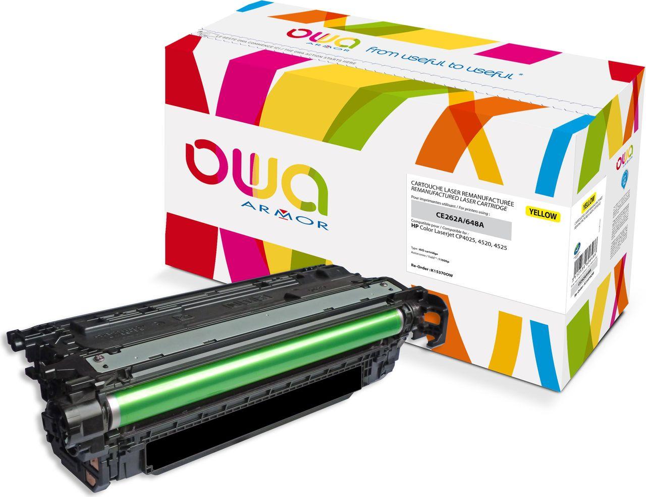 Cartuccia laser Armor K15370OW Cartuccia/toner laser giallo da 11.000 pagine (K15370OW)