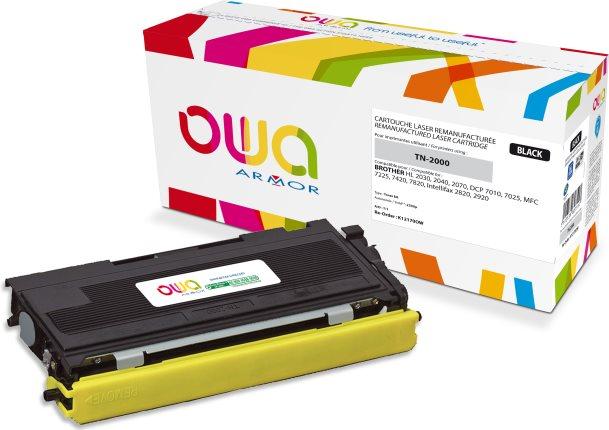 Toner OWA compatibile con il Brother TN-2000 nero (2.500 p.)
