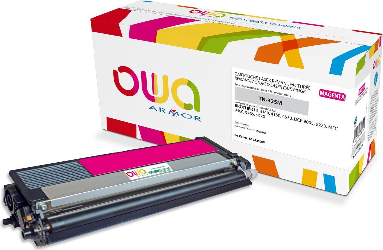 Toner OWA compatibile con il Brother TN-320M, TN-325M Magenta (3.500 p.)